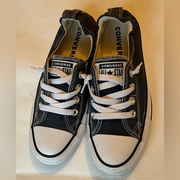 Navy Blue Converse All Star Low Rise Size 6.5 - Picture 2 of 8
